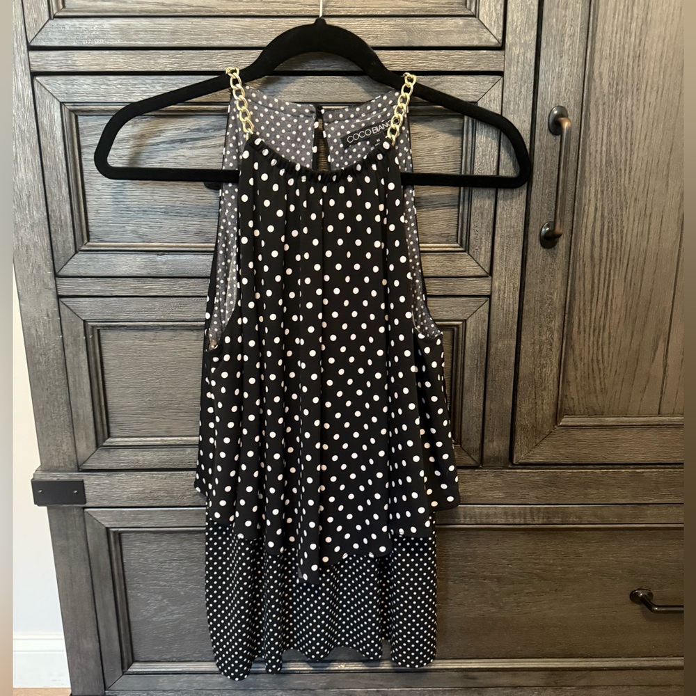 Chic Polka Dot Top